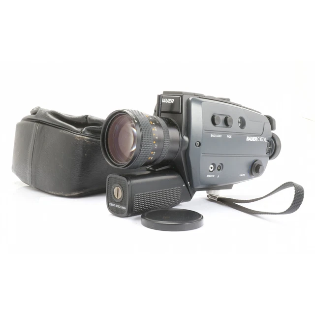 Caméra Super 8 Bauer C107 XL - Vintage - Testée Et Fonctionne