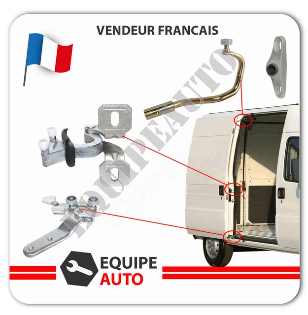 Galets De Guidage Pour Porte Coulissante Ducato, Boxer, Jumper - Compatible FIAT, PEUGEOT, CITROËN - Pièce KC00123