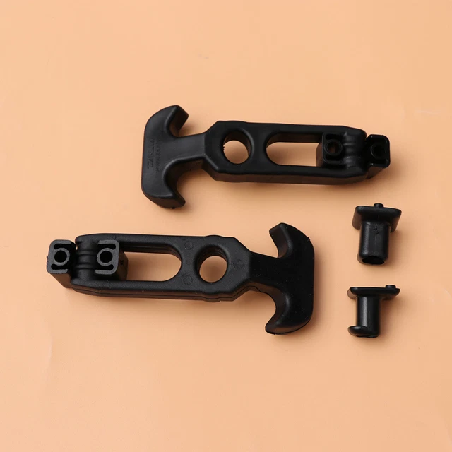 2 Pcs Boucle De Boîte De Queue De Voiture Serrure De Capot Tronc