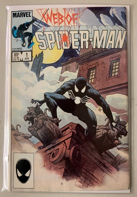 Web of Spider-Man #1 Direct Marvel 1st Series 7.0 (1985)