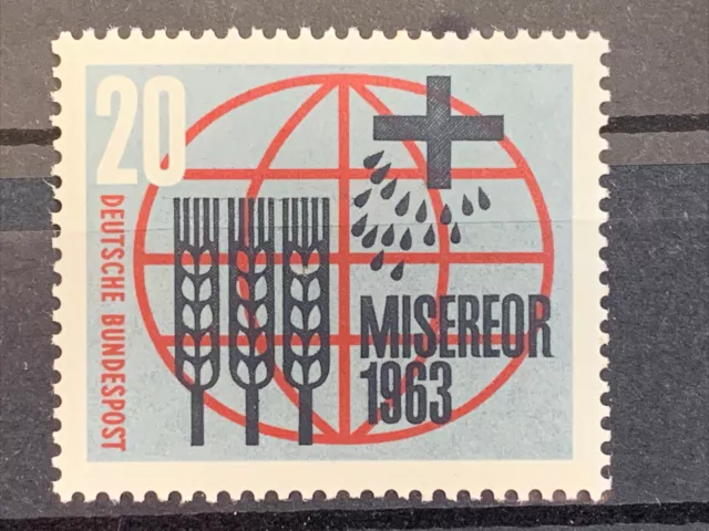 Bund MiNr 391 Misereor 1963 postfrisch