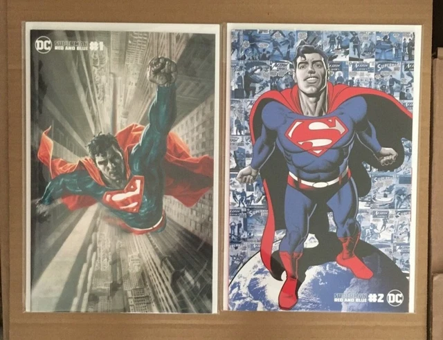 Superman Red and Blue #1-6 COMPLETE SERIES SET - 2021 DC Comics - Brandon Easton