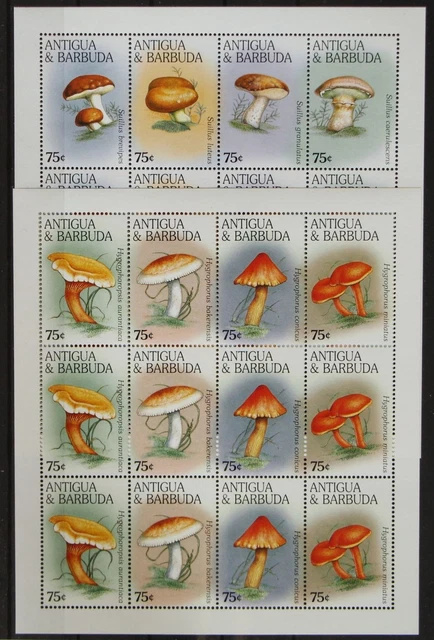 Angola 1398-1421 postfrisch Kleinbogensatz / Pilze #GH080