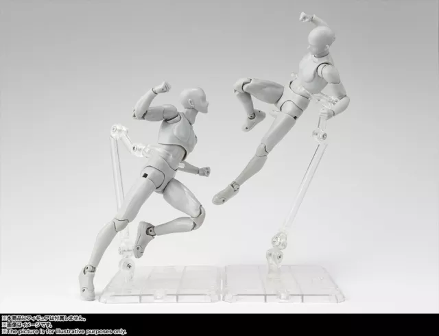 Bandai 魂 Tamashii STAGE ACT HUMANOID Clear Display Stand