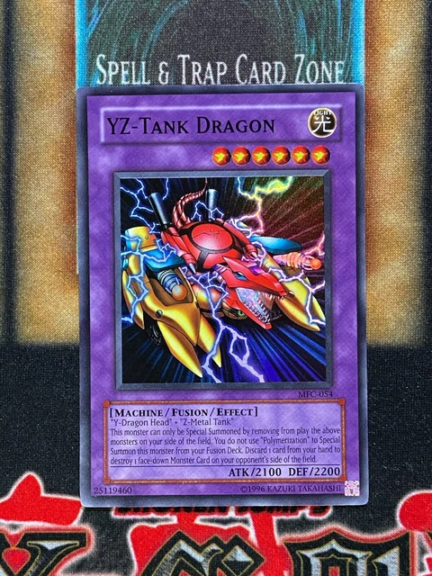 Yugioh YZ-Tank Dragon MFC-054 Super Rare LP