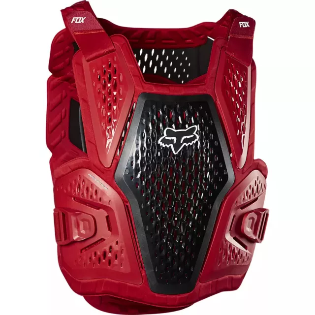 Fox Racing Youth Raceframe Roost Guard - Chest Protector - Flame Red