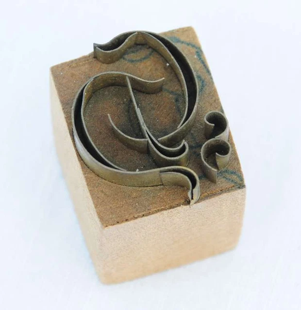 CD  DC Monogramm Jugendstil Wäschestempel Initial Schablone Stempel Vorlage