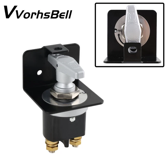 BATTERY KILL SWITCH Isolator Disconnect Cut OFF Power For Car Auto RV