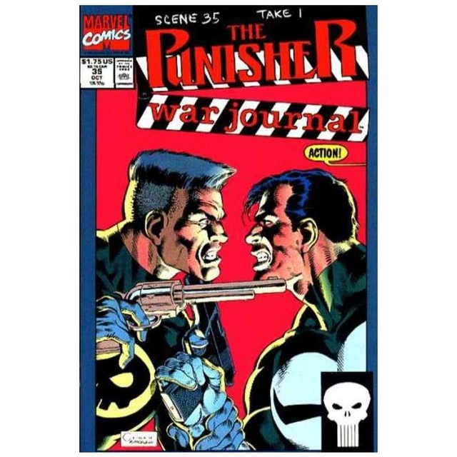 Punisher War Journal (1988 series) #35 in VF + condition. Marvel comics [r{