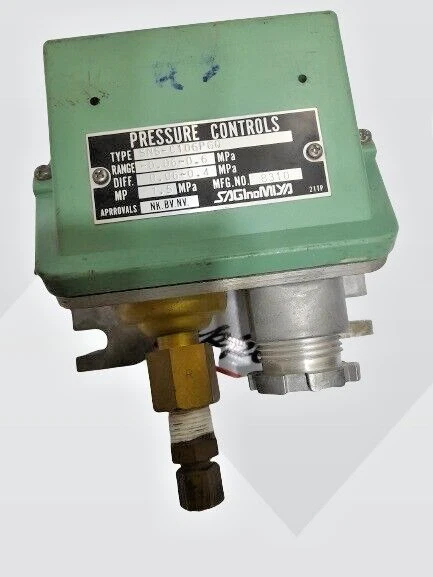 Saginomiya Sns-C106Pgo Pressure Control Range 0.06 ~ 0.6 Mpa