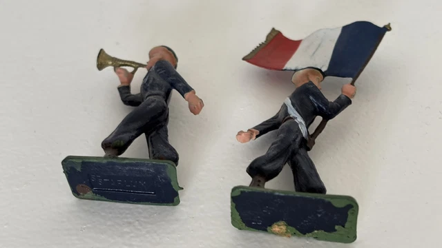 Figurine Starlux - Chasseur Alpin Français De La Seconde Guerre Mondiale, échelle 1:32