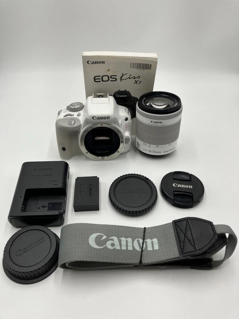 CANON EOS KISS X7 EF-S 18-55mm f/3.5-5.6 IS STM Camera Kit $322.25