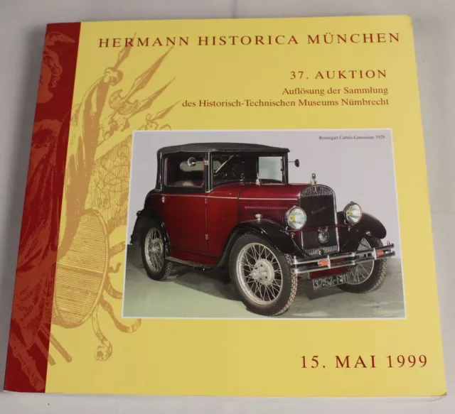 A18/ Auktionskatalog Historica München 37/1999 - Sammlung Museum Nümbrecht /S111