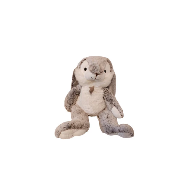 Grand Doudou Peluche lapin marron blanc HISTOIRE D'OURS - 31684