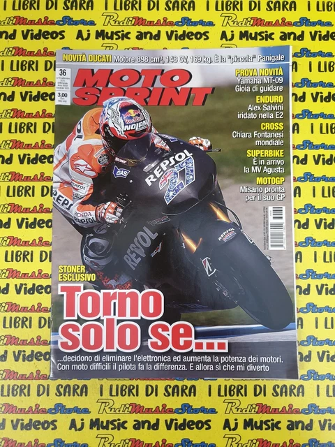 Moto Sprint N°8 - 1994 - Capirossi, Biaggi, Romboni, Cagiva...