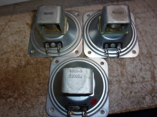 3 Vintage Jensen P35-Vah 3 1/2" Alnico Speakers 3 Vintage Jensen P35-Vah 3 1/2" Alnico Speakers