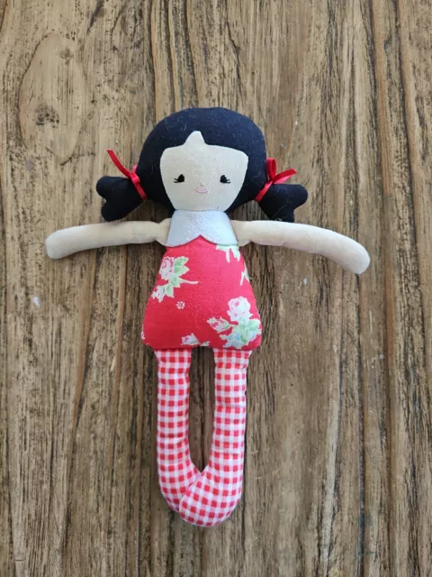 Alimrose Designs DOLL RATTLE - 20cm Approx. Plush.