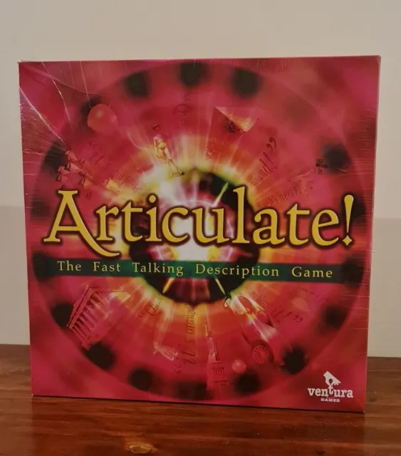 NEW Articulate! Board Game - Family Fast Talking Description Game - Ventura 2002