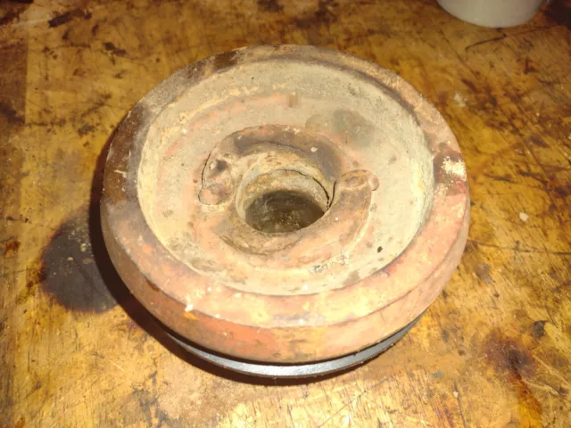 Allis Chalmers WD WD45 tractor Orignal AC engine motor crankshaft pulley Allis Chalmers WD WD45 tractor Orignal AC engine motor crankshaft pulley