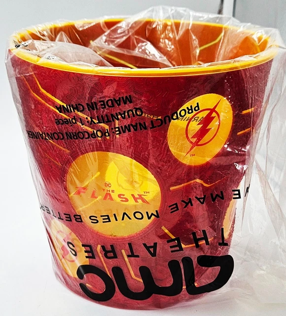 LICENSED THE FLASH AMC Theater Exclusive Light Up Popcorn Bucket