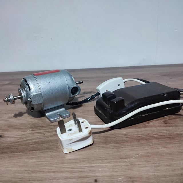 VINTAGE ELECTRIC SEWING Machine Motor SewTric Singer Foot Pedal 230V