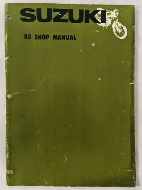 1964 Suzuki Sport 80, K10 & K11 Motorcycle Service Manual