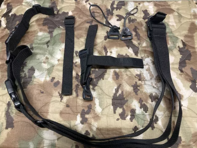 3 Point Combat Assault Sling w Accessories and Manuel USMC NOS
