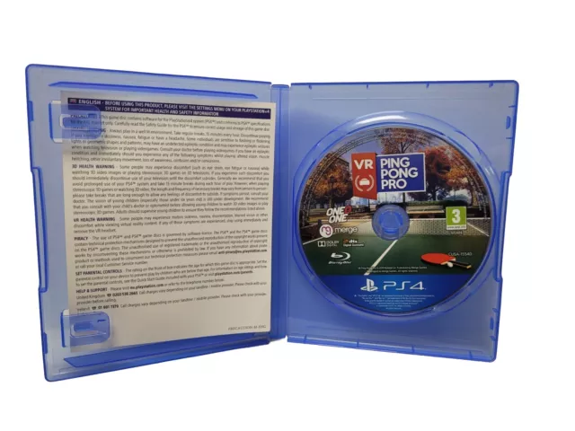 Ping pong pro best sale ps4