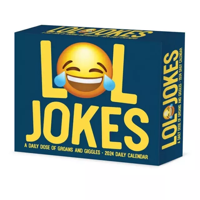Willow Creek Lol Jokes 2024 6.2" x 5.4" Box Calendar w
