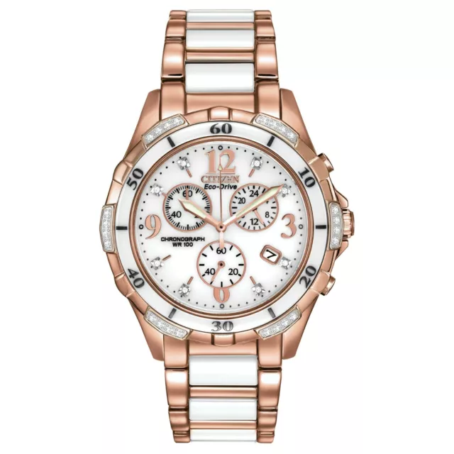Citizen Eco-Drive Silhouette Women's Chronograph 40mm Watch FB1233-51A