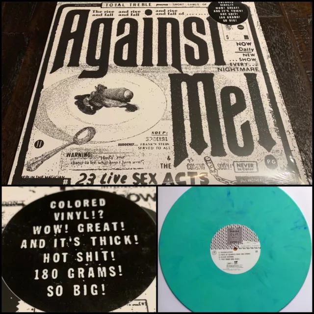 RELIENT K MMHMM Vinyl Clear Green 180 Gram Mint New $81.00 PicClick Against Me! "23 Live Sex Act" 3LP