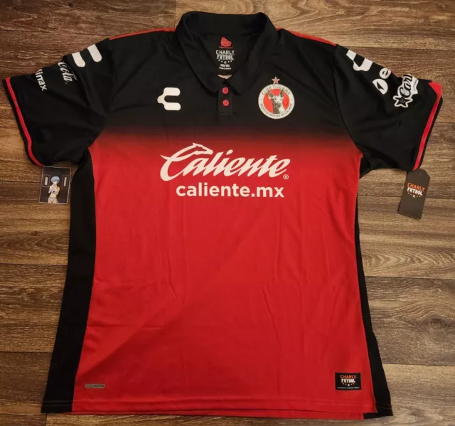 NWT Charly Club Tijuana Xoloitzcuintles Xolos 17/18 Home Jersey Size 3XL