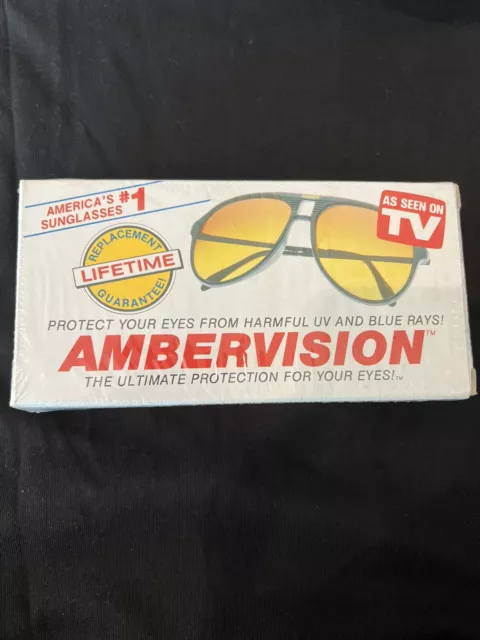 SEALED RARE Ambervision Sunglasses in original