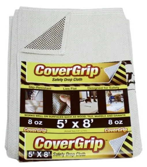 Spark Innovation 005808 5x8 Safety Drop Cloth - Quantity 8