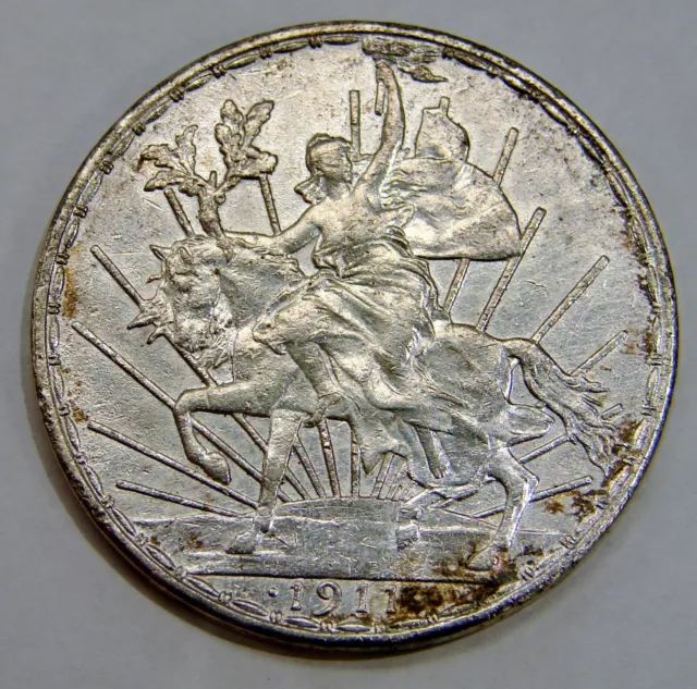 Mexico - 1911 - Caballito Silver Peso - KM# 453