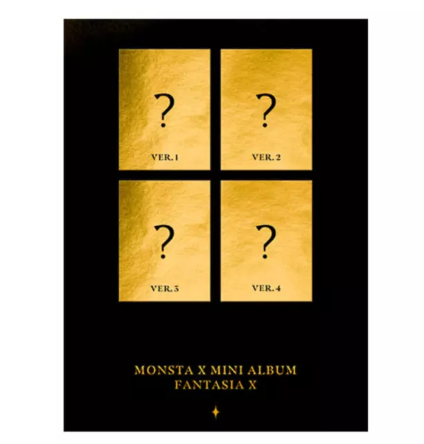 MONSTA X New Mini Album " FANTASIA X " Official Ver 3 - 1 Photobook + 1 CD