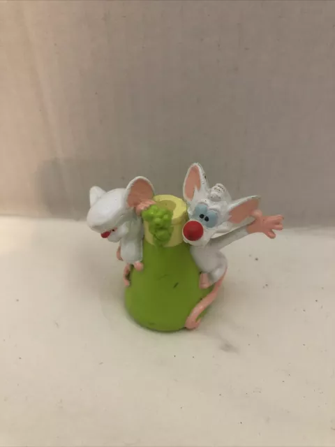 1998 Animaniacs Pinky and the Brain Warner Bros Chemistry Beaker RARE Vintage