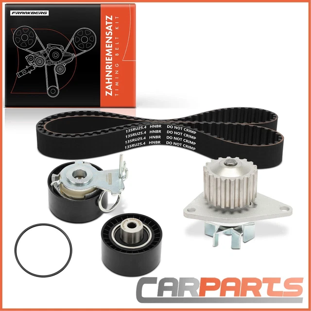 Kit Courroie De Distribution + Pompe à Eau Pour Citroën Berlingo, C2, C4, Peugeot 206, 307