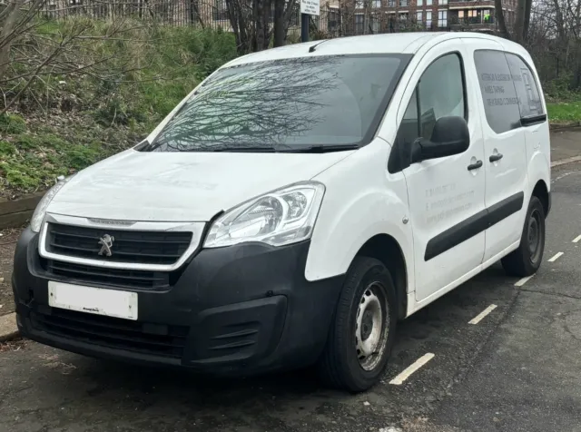 2018 (18) PEUGEOT PARTNER 1.6 BLUE HDI EURO 6 ULEZ salvage CAT-N cheap berlingo