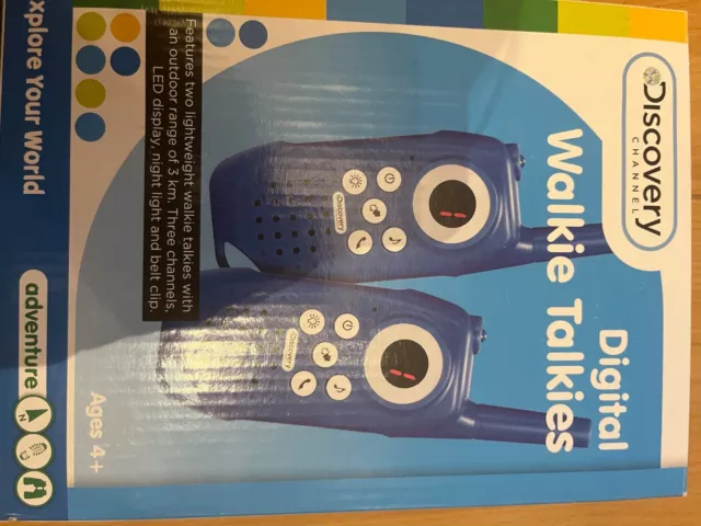 Discovery Channel kids’ walkie talkies - 2 pack brand new, toys
