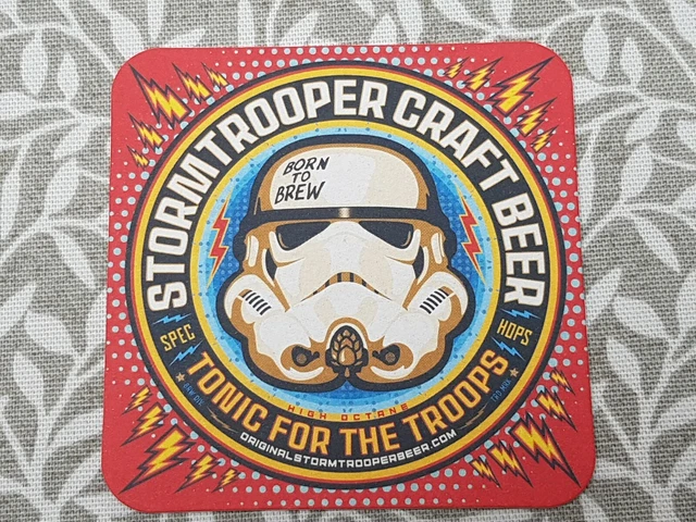 Seltene Sturmtruppe Red Ale Basteln Biermatte Untersetzer Mankave Hirsch Starwars