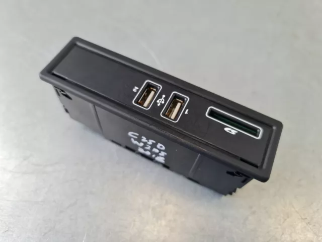 Mercedes Classe C W205 C205 2015 - 2019 Presa Scheda Sd Usb Porta A2058200526