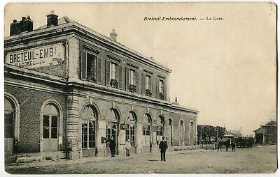 CPA 60 Breteuil Embranchement.- (Oise) La Gare