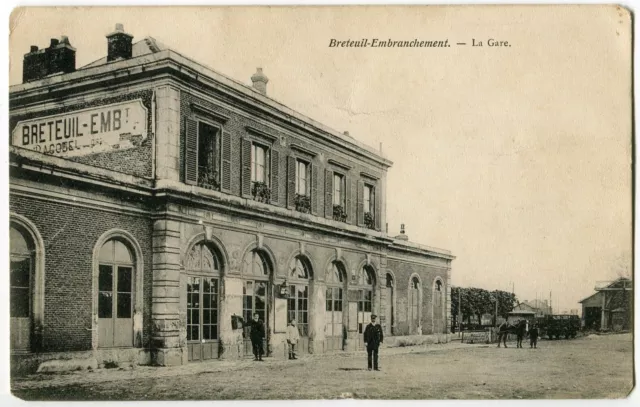 CPA 60 branch office.- (Oise) La Gare