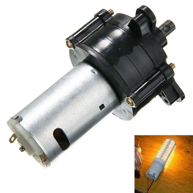 Dynamo Manuelle Générateur 5V-24V - Pour Production électricité, Démonstration, Charge D'urgence Ou Projets