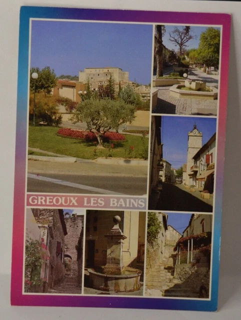 Greoux les bains - postcard CPA8