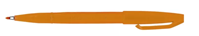 Pentel Sign Pen - Orange, S520-F