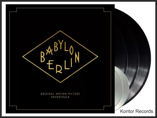 Original Soundtrack "babylon berlin" Vinyl 3LP + 2CD NEU Album 2018