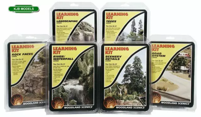 BNIB Woodland Scenics - Scenery Learning Kits (N, OO, HO, O) Choose From 7 Kits
