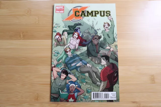 X-Campus #1 Variant Edition Denis Medri Cover Marvel Comics X-Men NM - 2010